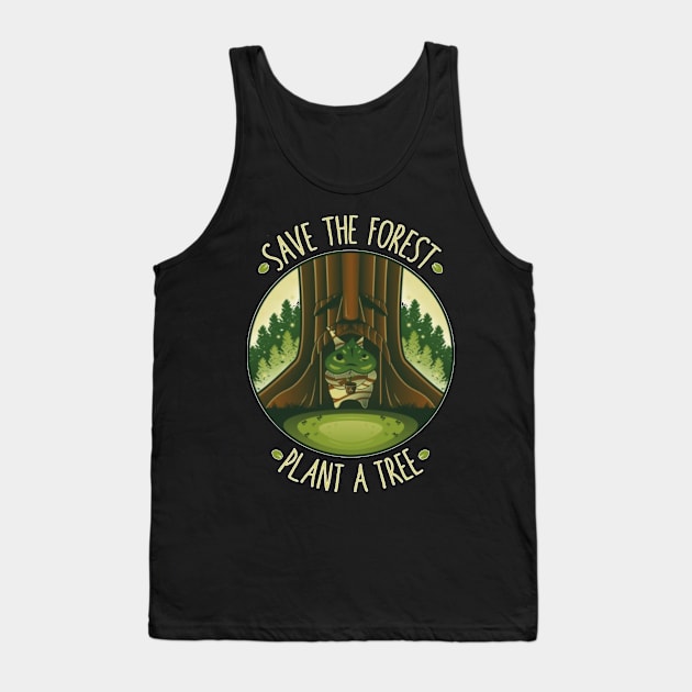 Save the Forest - Plant a Tree Tank Top by KaniaAbbi